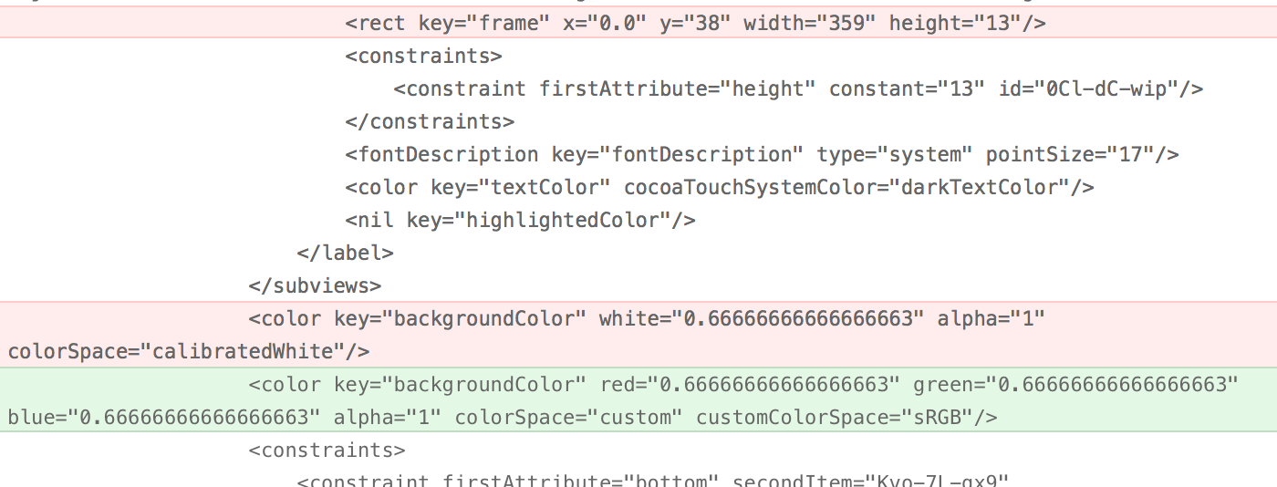 Why all these meaningless changes from just opening the file?